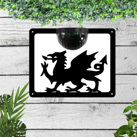 Garden Solar Light Wall Plaque with Playing cards | John Alans