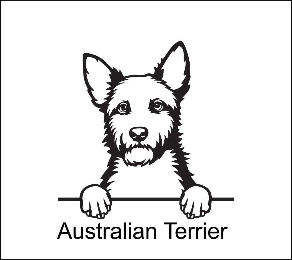 Copy of Dog Door Number Plaque (dog breeds A to D) | John Alans