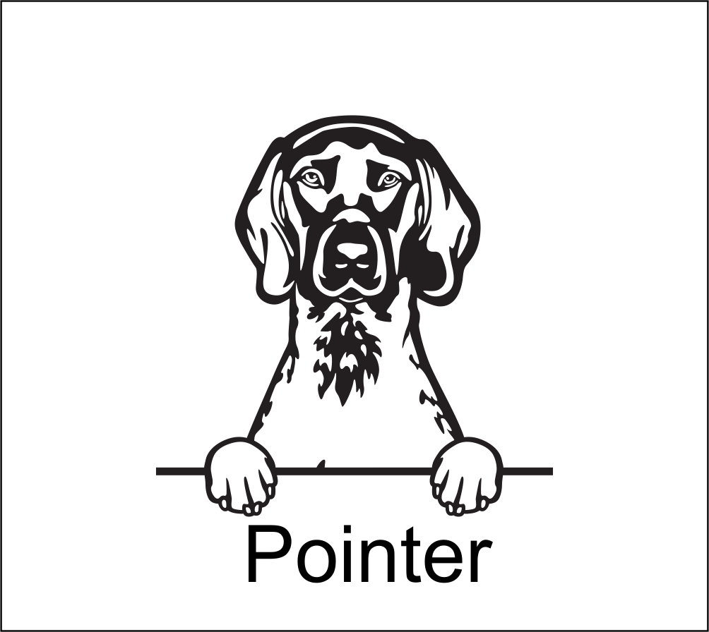 Copy of Dog Door Number Plaque (dog breeds P to Y) | John Alans